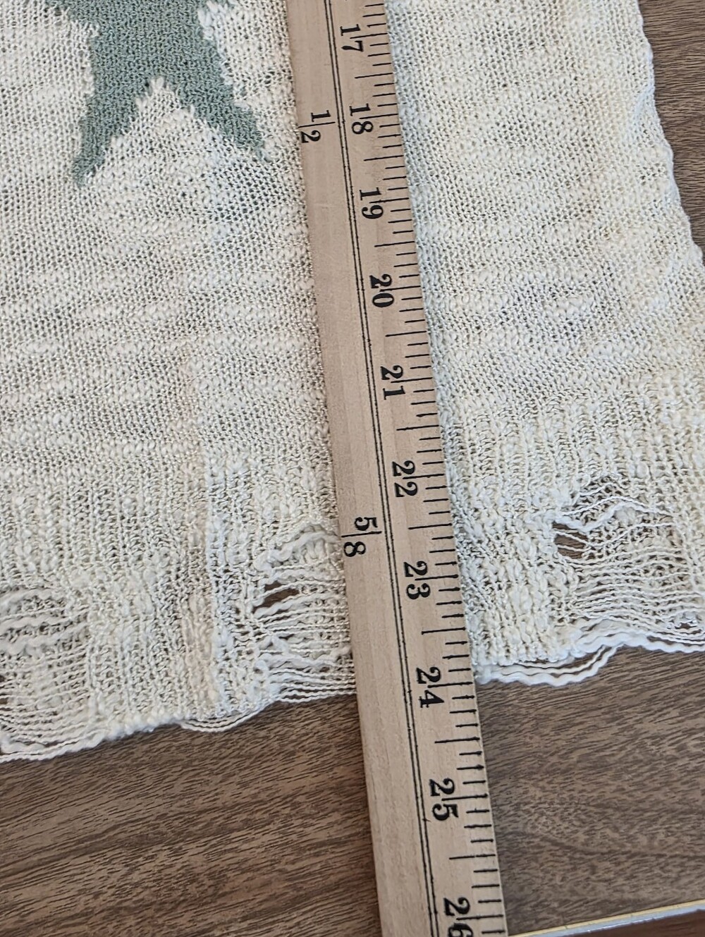 Adora Distressed Star Knit Sweater Medium - Picture 13 of 14